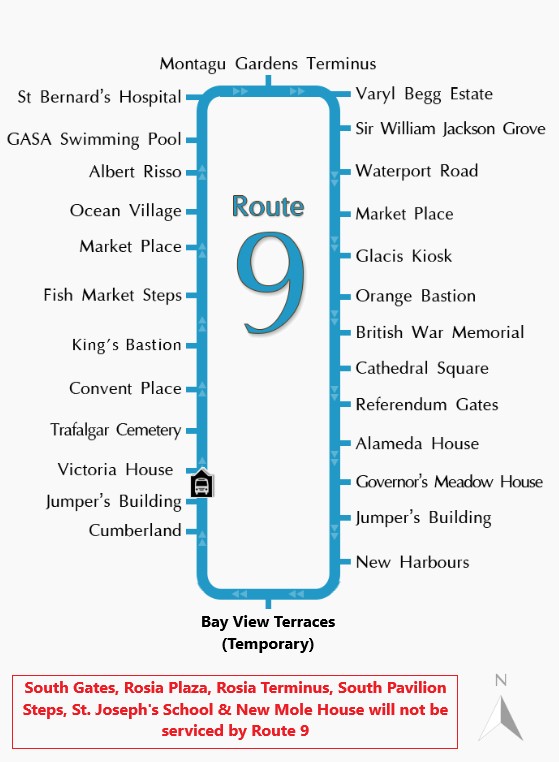 Image of Route 9 Proposed Changes